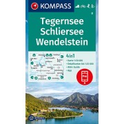 8 Kompass Wanderkarte